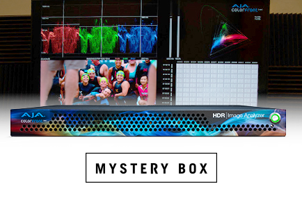Mystery Box Delivers Picture Accurate HDR Production & Mastering with AJA HDR Image Analyzer